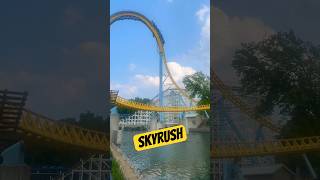 Skyrush at Hershey Park #rollercoaster #themepark #summer #fun #crazy #insane  #fyp #fypシ