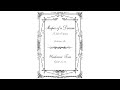YASKAWA Toru: Shapes of a Dream No.350 for Piano Solo