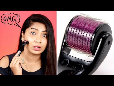 I tried Derma rolling and this is what happened to my face| Derma Roller - how to use and benefits