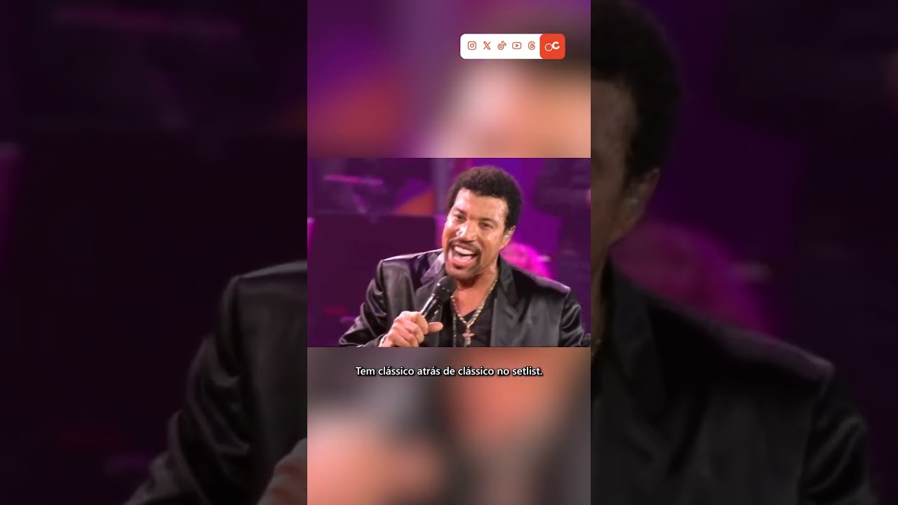 Com ingressos de até R$ 10 mil, LIONEL RICHIE anuncia show no BRASIL