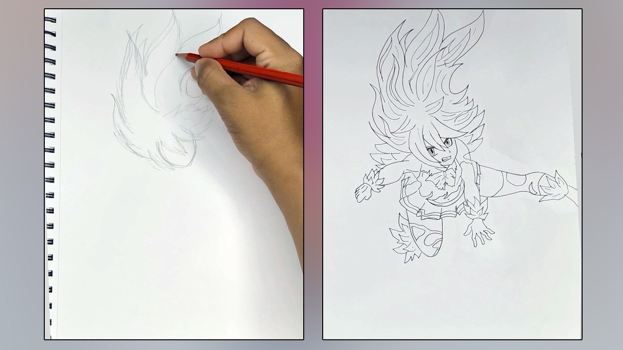 Drawing Anime Character part 1 (Day 3)