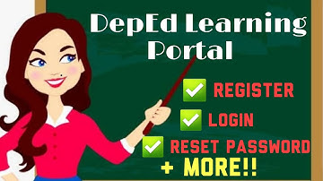 How to Register,Login and Reset Password in DepEd Learning Portal|| Discover Learning Portal