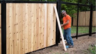 FenceTrac Fencing System Installation Timelapse