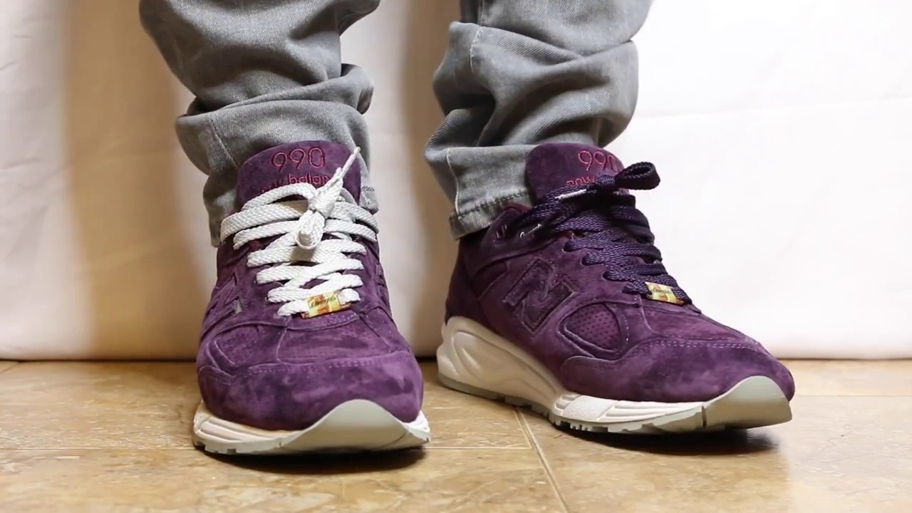 new balance 990 purple