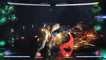 Injustice 2 Cyborg Corner set up