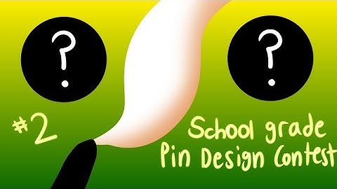 School Pin Design Contest ☆Fire alpaca Speed Draw