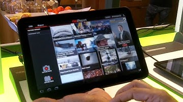CNN shows off its Android tablet app