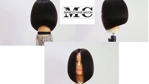 Hướng Dẫn Cắt Căn Bản - Vidal Sassoon - Kỹ thuật A : Tam Giác ( biến dạng thứ 2 )- Phần 1