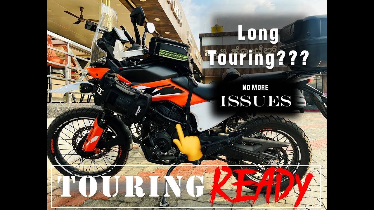 2025 KTM 390 Adventure Long Touring Set Up| Detailed Video|4K