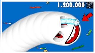 worms zone io #70 | saamp wali game | snake game 2023 | Rắn Săn Mồi game | hungry snake worm zone.io screenshot 5