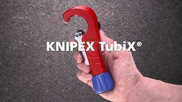 90 31 02 KNIPEX TubiX® Pipe Cutter - Product Video