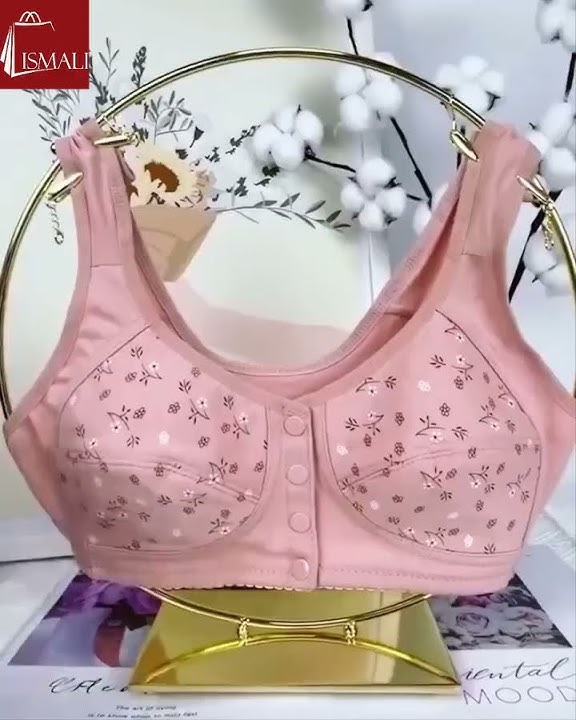 Lismali Daisy Bra - Comfortable & Convenient Front Button Bras For Plus Size Women