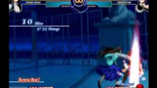 MBAA Half Moon Tohno Akiha and Miyako Combo Video