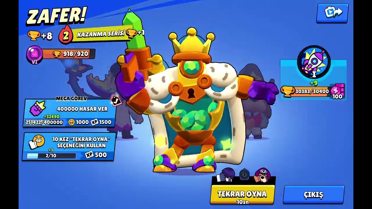 Ricoyu tamamen 1000 kupa yaptım brawl stars