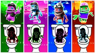 Tiles Hop and Tabak Gamer Crazy Frog Red vs Green vs Pink vs Blue