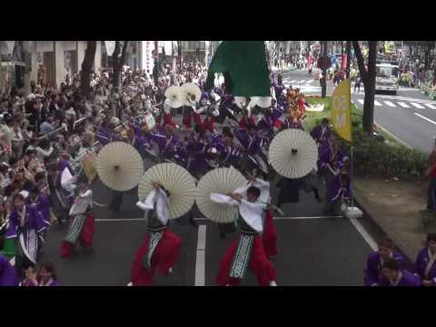 大阪大学お祭りダンスサークル祭楽人　どまつり2016（1日目大津通りパレード・2回目）
