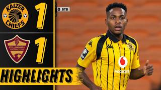 KAIZER CHIEFS vs STELLENBOSCH FC | BETWAY PREMIERSHIP HIGHLIGHTS | ALL GOALS - EXTENDED HIGHLIGHTS