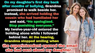 My Family Walked My Daughter Back to Her Bully—Then the Superintendent Opened Grandma’s Email... screenshot 4