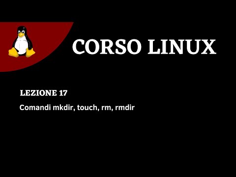 Video: A cosa serve il comando touch in Linux?