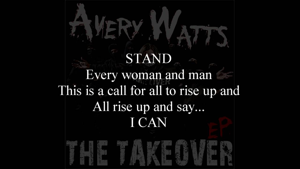 Watch Avery Watts - "Stand" (EP Version) - Song with Lyrics on YouTube Watch Avery Watts - "Stand" (EP Version) - Song with Lyrics on YouTube