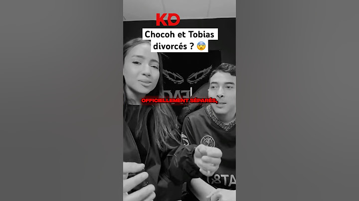 CHOCOH ET TOBIAS SONT DIVORCÉS 😨 (Pauvre Chocoh…) #shorts #drama #chocoh #tobias #divorce #tiktok