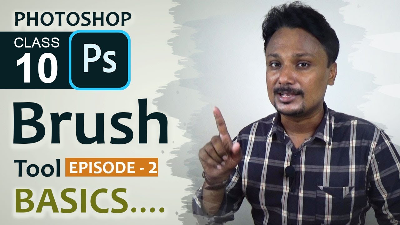 Brush Tool Basics | Episode - 2 | Adobe Photoshop for Beginners in Urdu ...