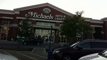 Picking Up Custom Framing From Michaels For The Man Cave