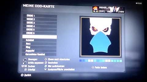 Call Of Duty Skull gas mask emblem