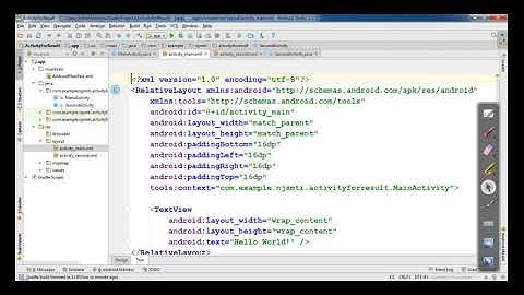 Android : Start Activity For Result