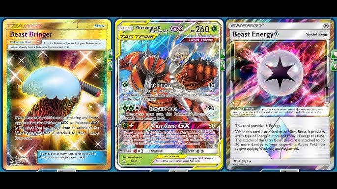 Pheromosa & Buzzwole GX (1/214) [Sun & Moon: Unbroken Bonds