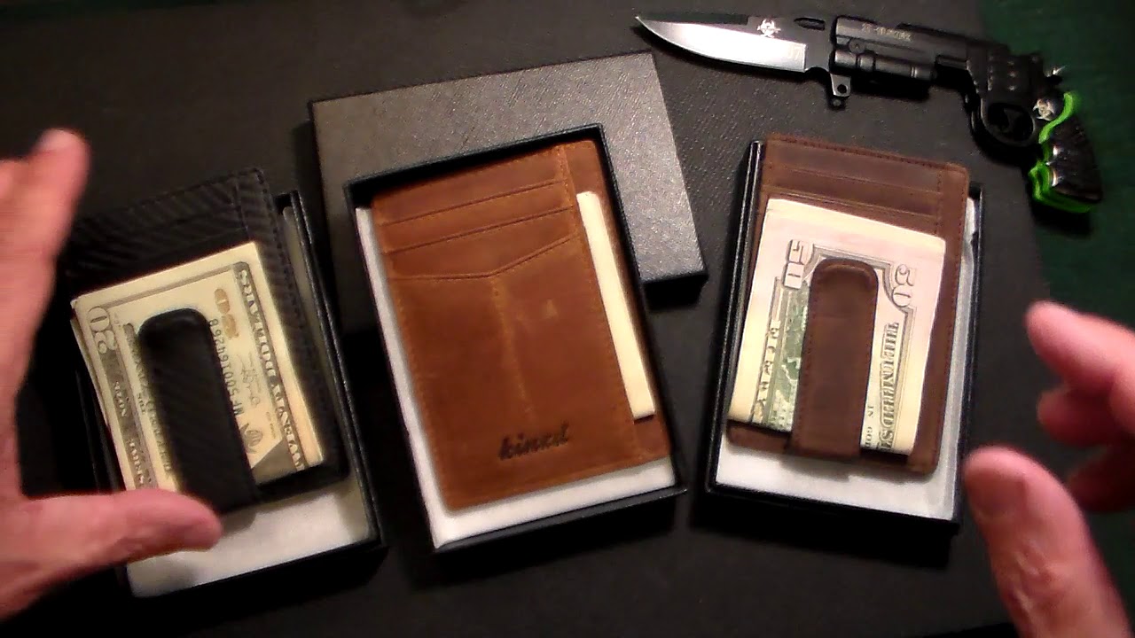 Best Men’s RFID Blocking Wallets by Kinzd! YouTube