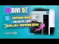 Create a Scrollable Dropdown Menu in Divi 5 (Easy Tutorial!)