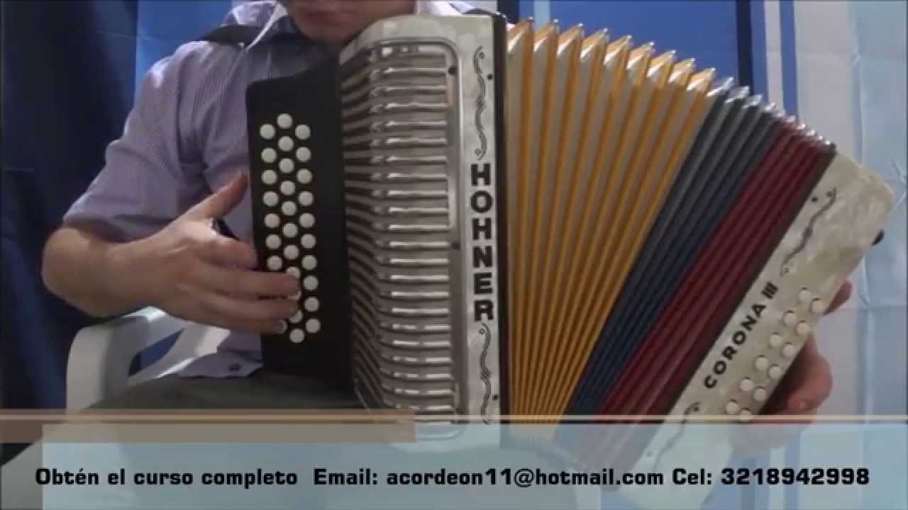 tutorial acordeón vallenato, vallenato en acordeón YouTube