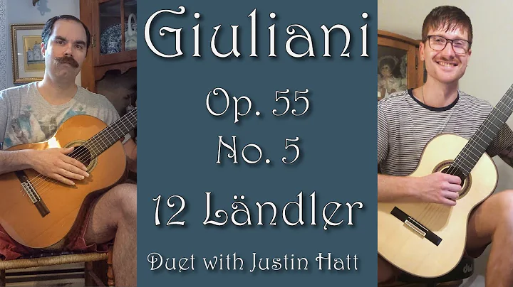 Giuliani - Op. 55 No. 5 - Classical Guitar Duet wi...