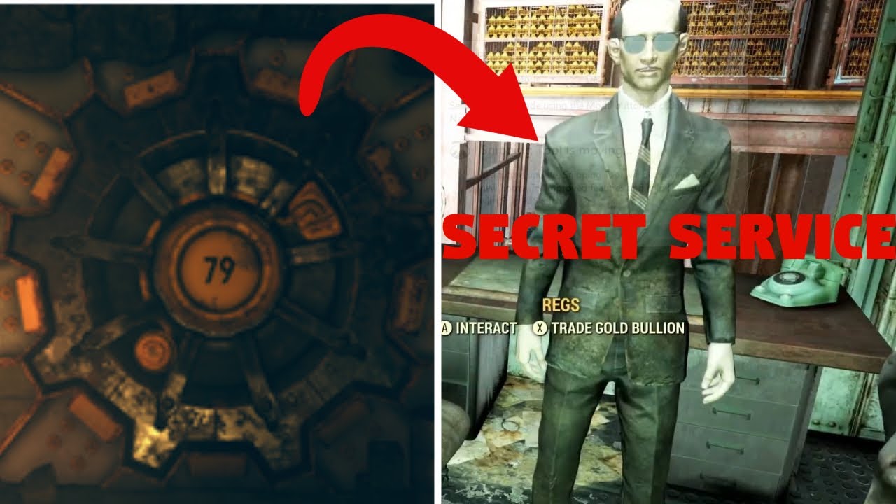 Is the secret service hiding in vault 79?