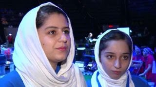 Trump helps Afghan girls' robotics team compete in US