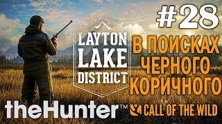 theHunter call of the wild #28 🔫 - В поисках черного коричного - Озерный край Лейтон - Прохождение