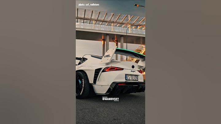 UWIELBIAM! Toyota Supra MK5 Targa LBWK Se7en&Budda