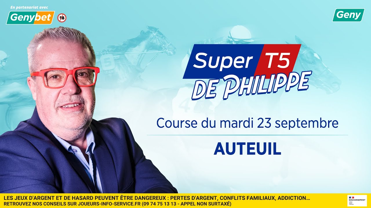 LE PRONO DU SUPER TOP 5 (R1-C4) | 23/09/2025 | A AUTEUIL - YouTube