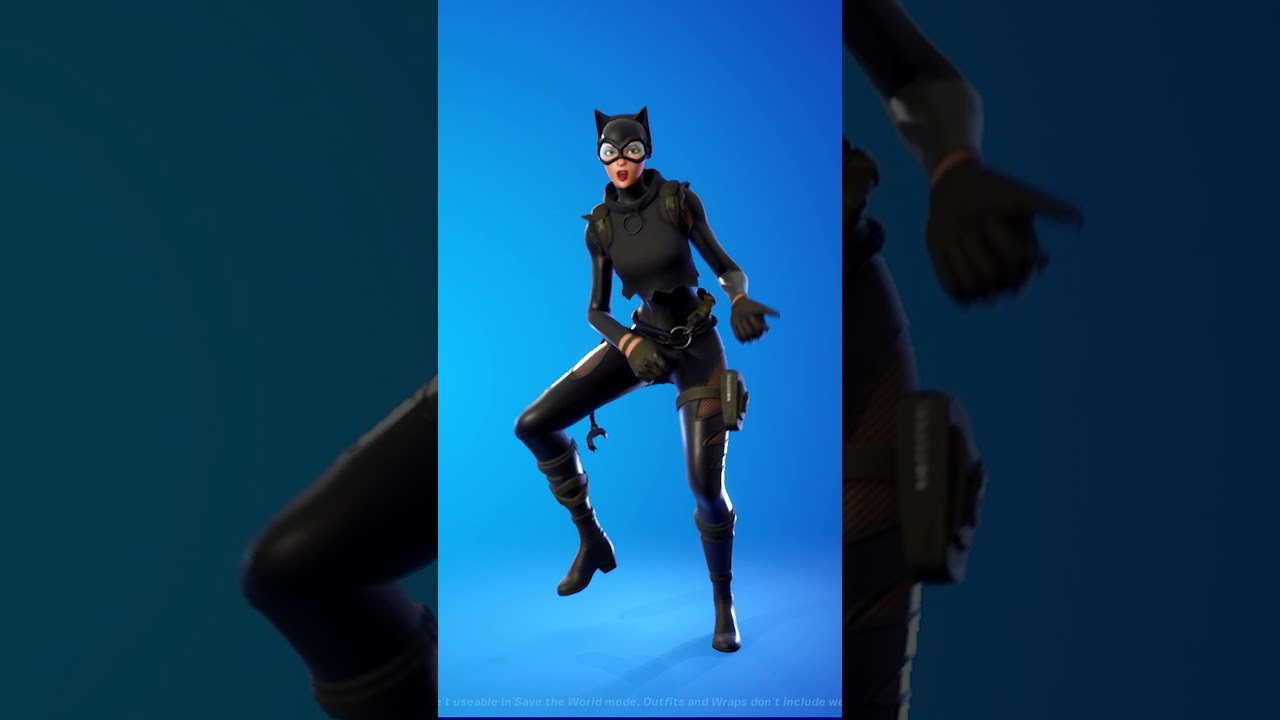 FORTNITE DaBaby – ROCKSTAR Dance Emote "PULL UP" Catwoman - YouTube