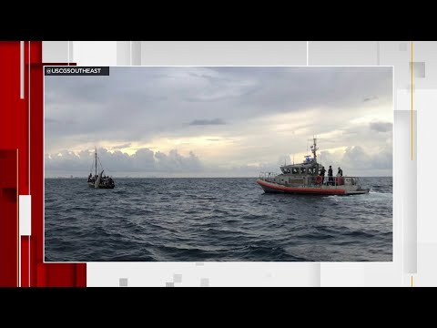 Boat with 103 Haitian migrants on it found near Biscayne Bay