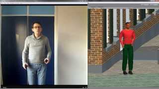 Full Body Movements with two handed Razer Hydra