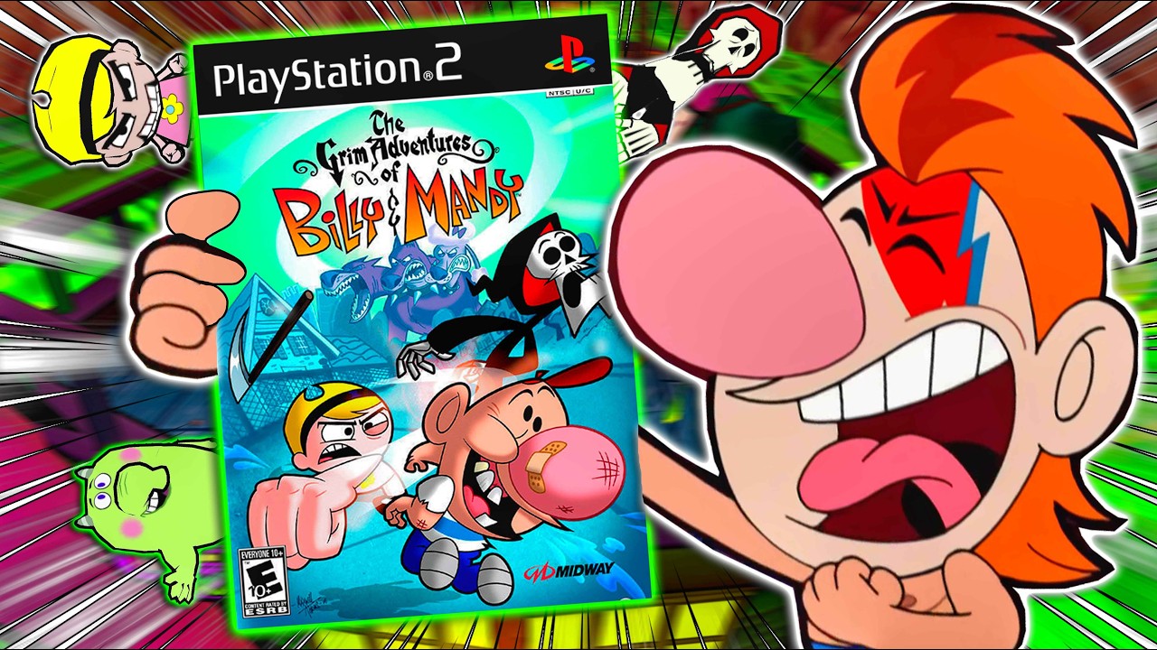 BILLY & MANDY para PS2 es PERTURBADORAMENTE GRACIOSO