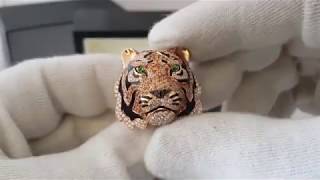 Кольцо Stenzhorn коллекция Wild Life голова тигра! Кольцо Stenzhorn коллекция Wild Life голова тигра!
