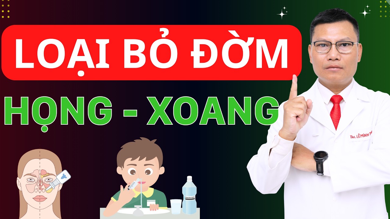 Loại Bỏ Đờm Nhầy Ở Xoang Mũi Và Phổi Nhờ Muối | Tuấn Thầy Thuốc