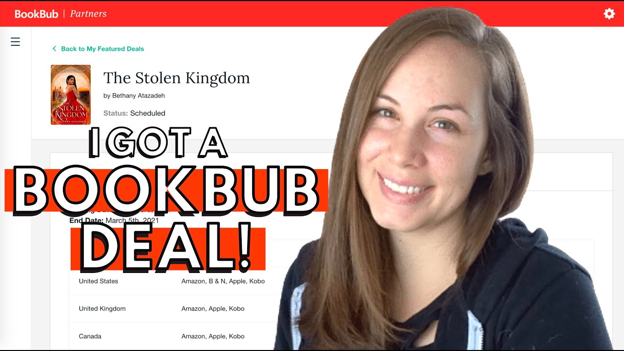 У МЕНЯ АКЦИЯ НА BOOKBUB! Что такое BookBub и как он помогает продавать книги? Менее известный спо...
