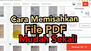 Cara Memisahkan File PDF dengan Mudah