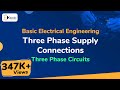 Three Phase Supply Connections - Three Phase Circuits - Basic Electrical Engineering
