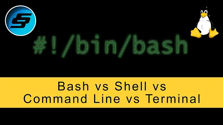 Bash vs Shell vs Command Line vs Terminal - Bash Scripting