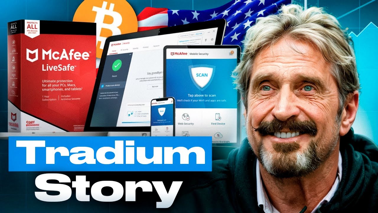 Джон Макафи: История жизни первого крипто-инфлюенсера, который взорвал интернет | Tradium Story